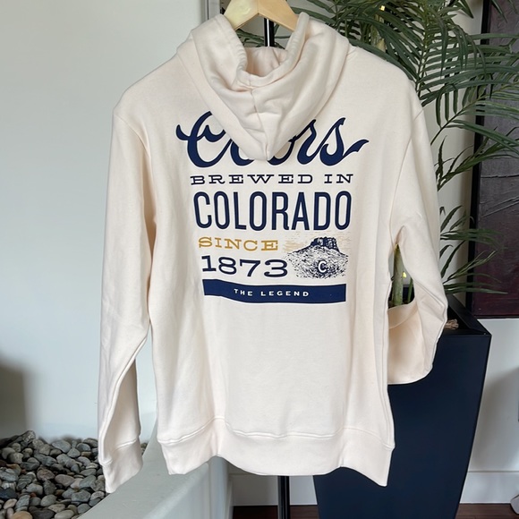 COOL COORS BANQUET CREAM HOODIE - Picture 7 of 9